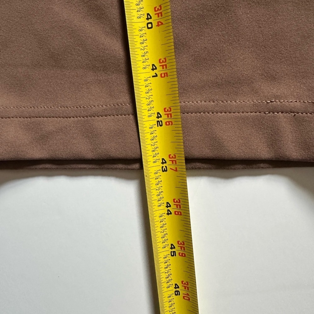 Athleta Brown and White Joggers with Sporty Stripes Size L - Picture 5 of 15